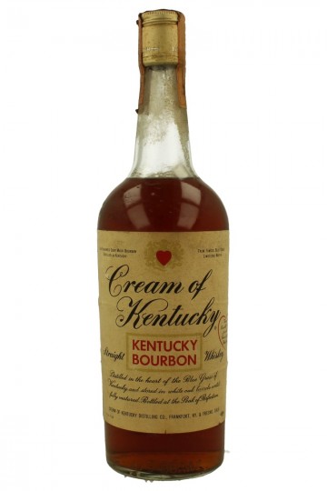 CREAM OF KENTUCKY  Straight Bourbon Whiskey bot 60/70's 75cl 40%