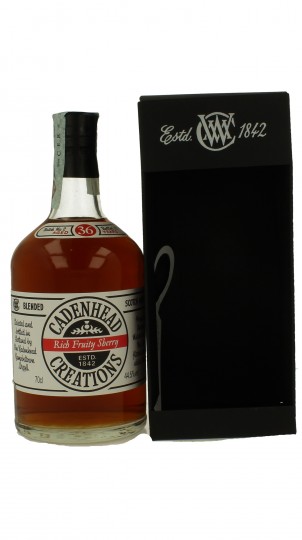 Creations 36 Years Old bot 2016 70cl 44.5% Cadenhead's - Rich fruity Sherry