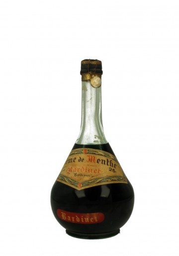 CREME DE MENTHE  BARDINET  75CL BOTTLED IN THE 50'S  