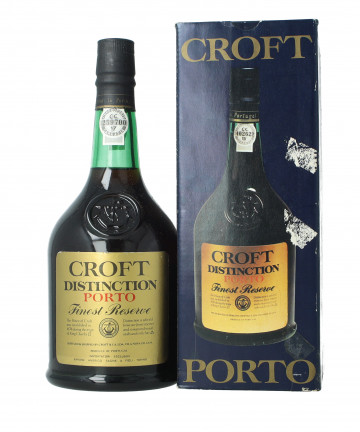 CROFT Port old bottle probably 1980-1990 75cl 20% Distinction