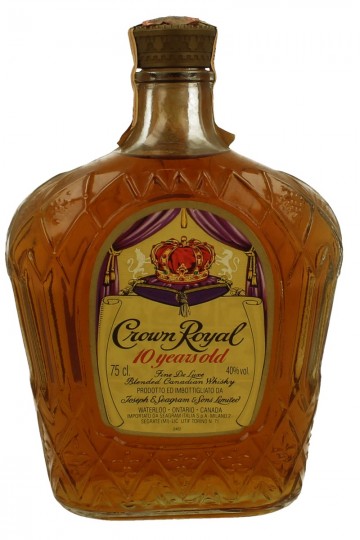 CROWN ROYAL Canadian Whisky 1977 75cl 40%