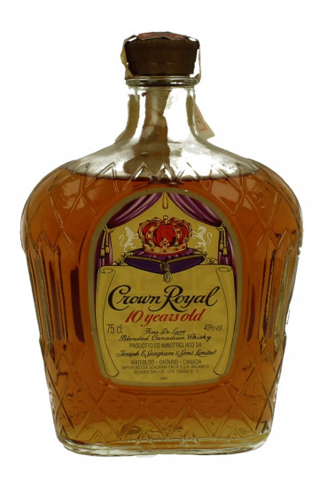 CROWN ROYAL Canadian Whisky 1977 75cl 40% Seagram