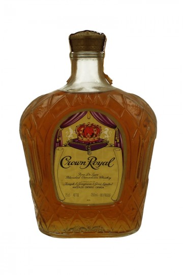 CROWN ROYAL Canadian Whisky 1978 75cl 40%