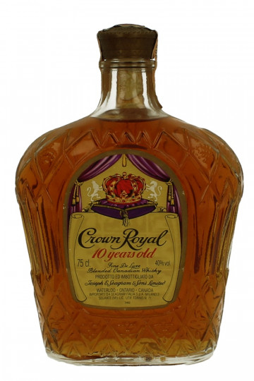 CROWN ROYAL Canadian Whisky 1978 75cl 40% Seagram