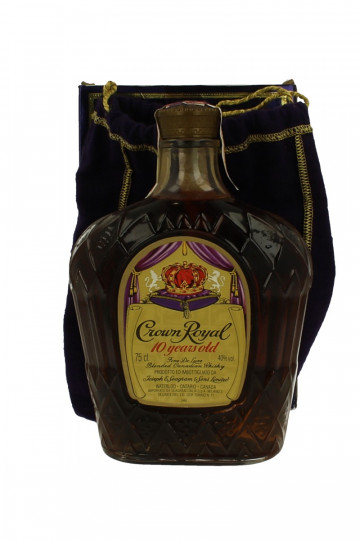 CROWN ROYAL Canadian Whisky 1979 75cl 40% Seagram