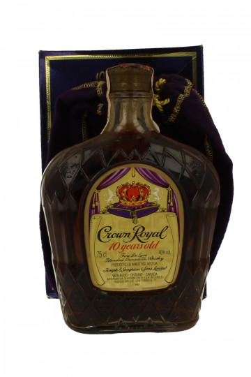CROWN ROYAL Canadian Whisky 1980 75cl 40% Seagram