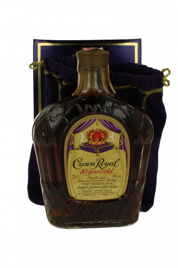 CROWN ROYAL Canadian Whisky 1981 75cl 40% Seagram