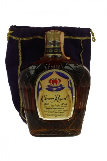 CROWN ROYAL Canadian Whisky Bot in The 90's 70cl 40% Seagram