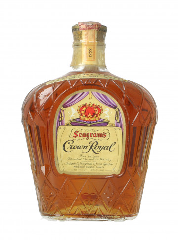 CROWN ROYAL Canadian Whisky Bottled 1959 75cl 40% OB-