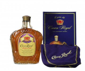 CROWN ROYAL Canadian Whisky Bottled 1979 75cl 40% OB-