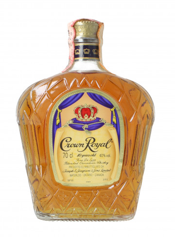 CROWN ROYAL Canadian Whisky Bottled 1990 circa 75cl 40% OB-
