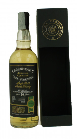 DAILUAINE 10 years old 2008 2019 70cl 60.6% Cadenhead's - Authentic Collection
