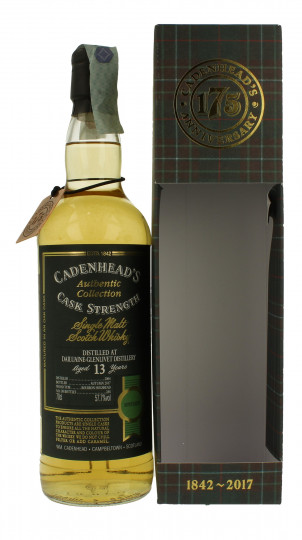 DAILUAINE 13 years old 2004 2017 70cl 57.7% Cadenhead's - Authentic Collection