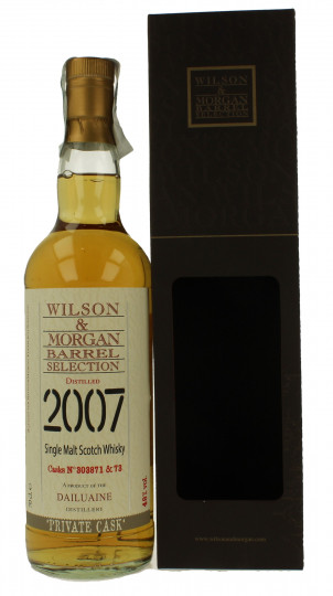 DAILUAINE 14yo 2007 2021 70cl 48% - Wilson & morgan Exclusive for WHISKY ANTIQUE - Private Cask