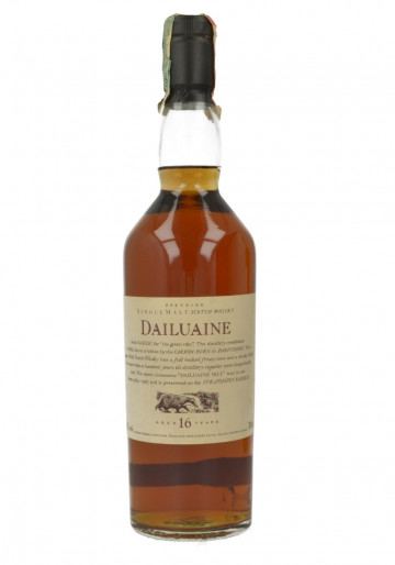 DAILUAINE 16yo Bot.circa 2000 70cl 43% OB - Flora & Fauna