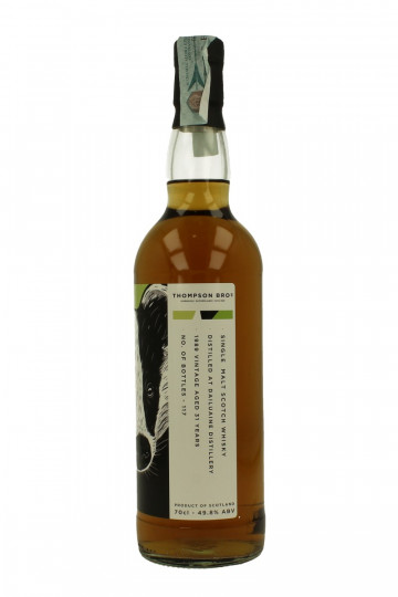 DAILUAINE 31yo 1989 2020 70cl 49.8% THOMPSON BROTHERS- Dornoch - Single Malt