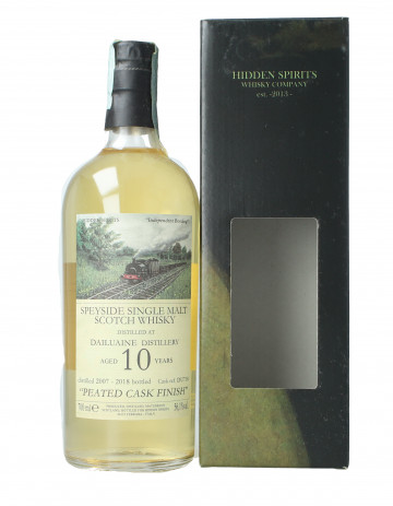 Dailuaine Speyside  Scotch Whisky 10 year old 2007 2018 70cl 56.1% Hidden Spirits -