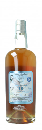 Dailuaine Speyside  Scotch Whisky 18 years old 2007 2025 70cl 50.8% - Silver Seal
