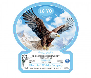 Dailuaine Speyside  Scotch Whisky 18 years old 2007 2025 70cl 50.8% - Silver Seal