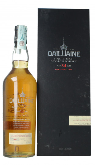 Dailuaine Speyside  Scotch Whisky 34 year old 1980 2015 75cl 50.9% LIMITED RELEASE 2015