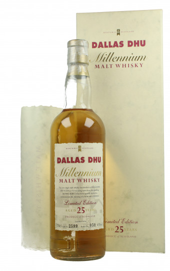 Dallas Dhu Single  Speyside Malt Scotch Whisky 25 Year Old 1974 70cl 43% OB-