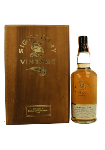 Dallas Dhu Single  Speyside Malt Scotch Whisky 30 year old 1970 2000 70cl 56.5% Signatory cask 1970
