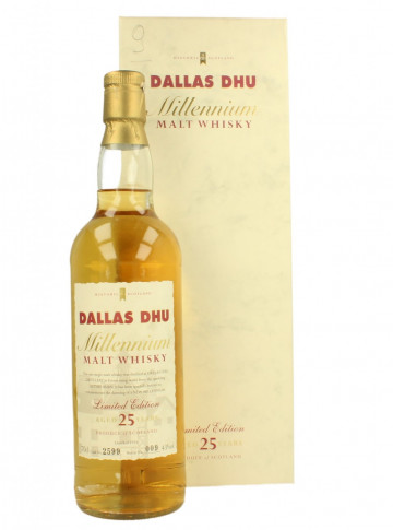 Dallas Dhu Speyside Scotch Whisky 25 year old Bot.1999 43% OB - Millenniun Edition