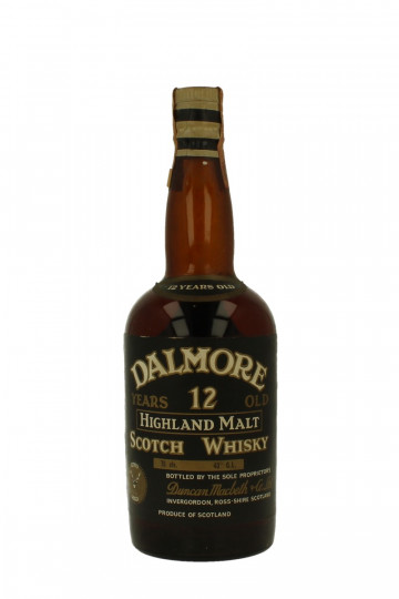 DALMORE 12 Years Old Bot 60/70's 75cl 43% DUMPY