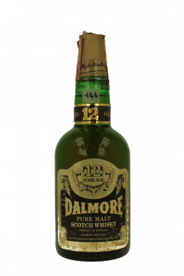 DALMORE 12 Years Old Bot.70's 75cl 43% OB