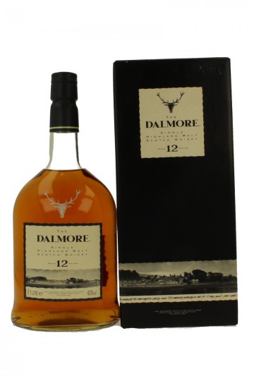 DALMORE 12 years old Bot.Late 90's early 2000 100cl 43% OB