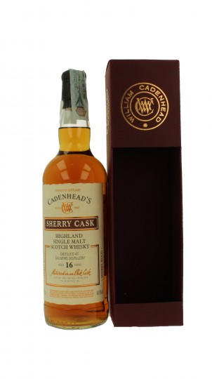 DALMORE 16 years old 2001 2018 70cl 48.9% Cadenhead's - SHERRY CASK