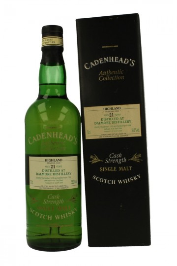 DALMORE 21yo 1976 1998 70cl 58.2% Cadenhead's -Authentic Collection