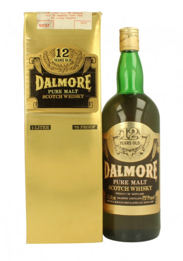 Dalmore Highland Scotch Whisky 12yo Bot.70's 100cl 75°proof OB