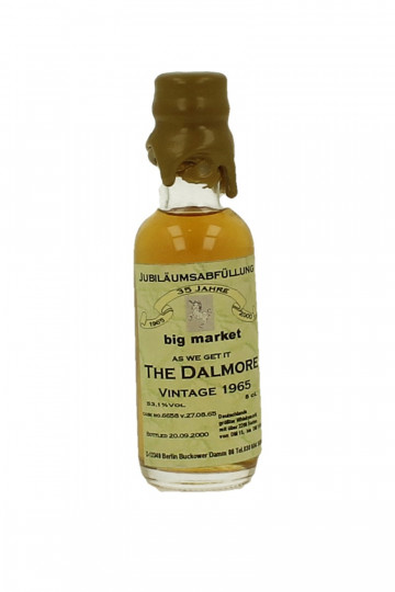 Dalmore Miniature 35 Years old 1965 5cl 53.1% Big market