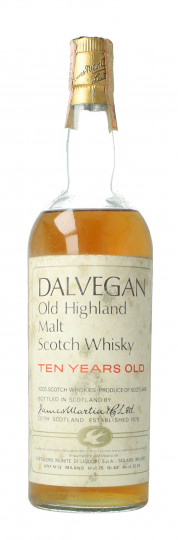 Dalvegan Highland Scotch Whisky 10 year old - Bot.60's or 70's 75cl 43%