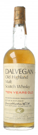 Dalvegan Highland Scotch Whisky 10 year old - Bot.60's or 70's 75cl 43%