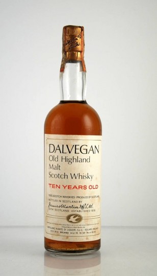 DALVEGAN Pure Malt 10yo Bot.60/70's 75cl 43% John Dewar & Sons