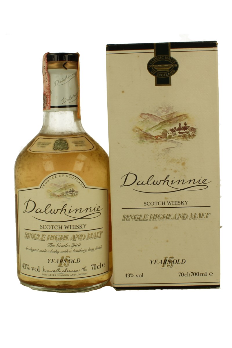 DALWHINNIE 15 Years Old Bot.90's 70cl 43% OB - Products - Whisky