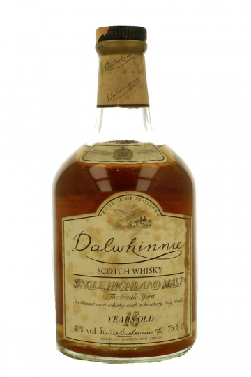 DALWHINNIE 15 years old Bot in The 80's 75cl 43% James Buchanan