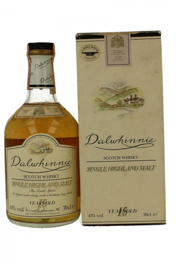 DALWHINNIE 15 years old Bot in The 90's 70cl 43% James Buchanan