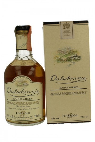DALWHINNIE 15yo Bot.Late 90's early 2000 70cl 43%