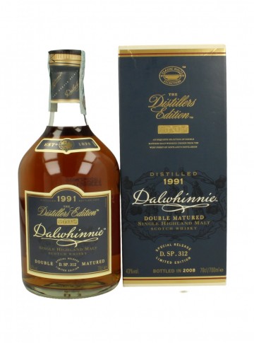 DALWHINNIE 1991 2008 70CL 43% DOUBLE MATURED