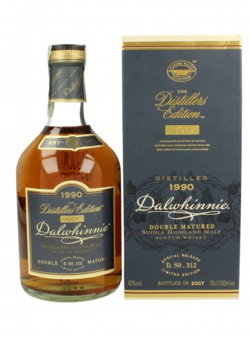 DALWHINNIE DOUBLE MATURED 1990 70CL 43 %