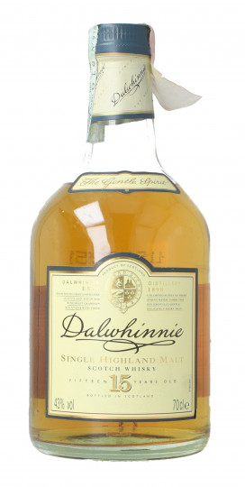 DALWHINNIE Pure Highland Scotch whisky 15 years old Bot in The 90's 70cl 43% James Buchanan