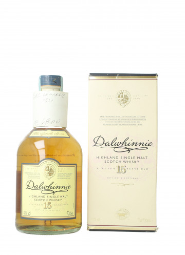 DALWHINNIE Pure Highland Scotch whisky 15 Years old early 2000's -2010 70cl 43% OB-