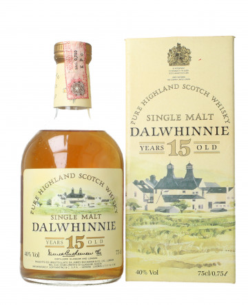 DALWHINNIE Speyside Scotch whisky 15  Year Old - Bot. in The 80's 75cl 40% OB-