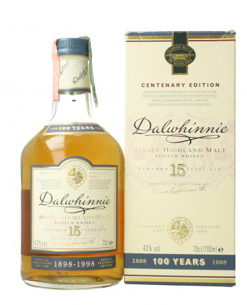 DALWHINNIE Speyside Scotch whisky 15  Year Old Bot in The 90's early 2000 70cl 43% OB-