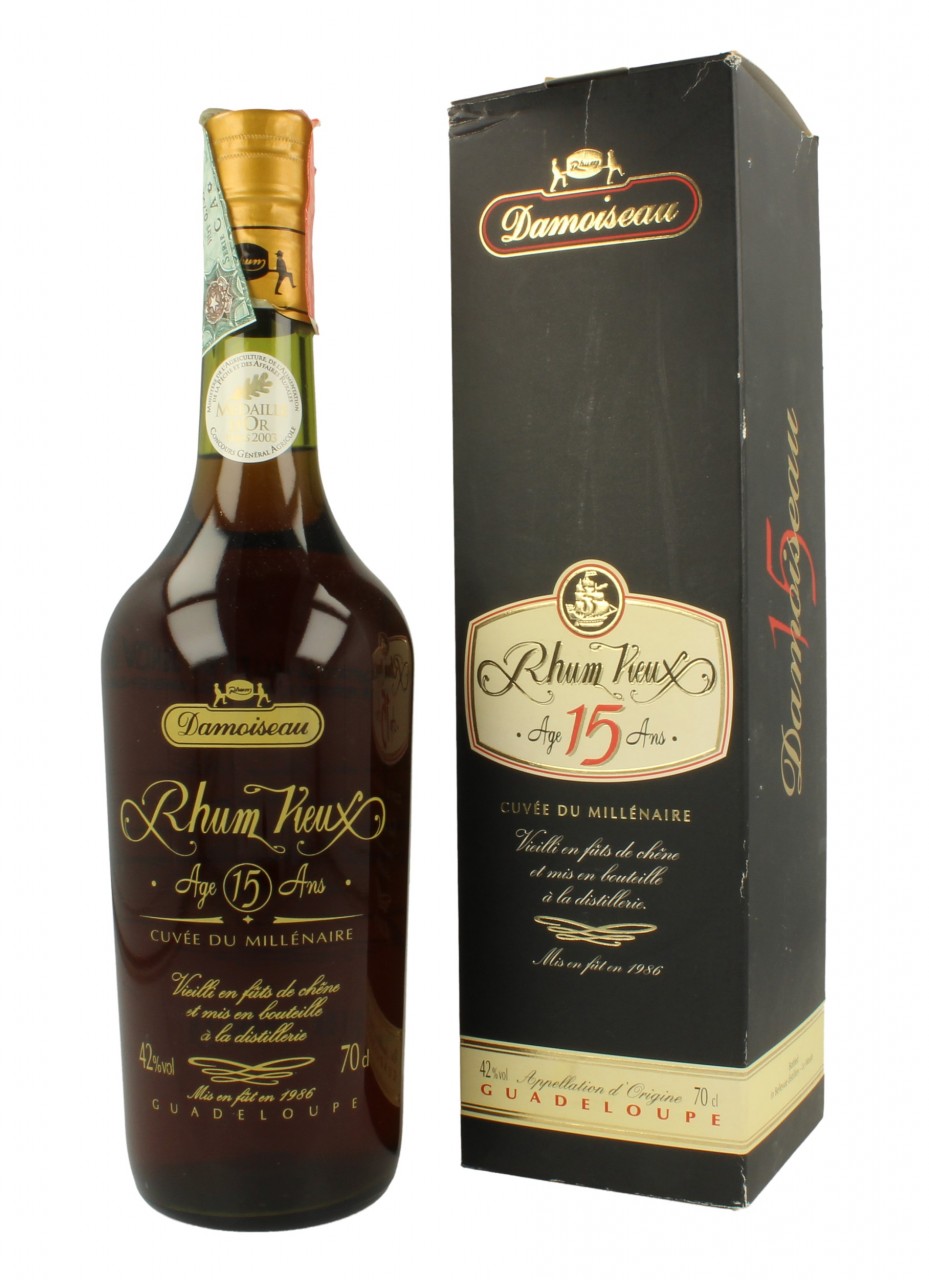 DAMOISEAU 15yo 1986 70cl 42% OB - Rum Vieux Agricole - Products - Whisky  Antique, Whisky & Spirits