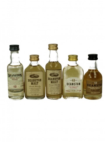 DEANSTON 5CL 5 RARE MINIATURES