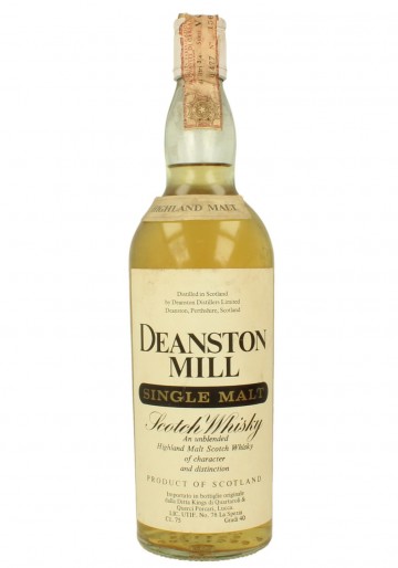 DEANSTON Mill Bot.70's 75cl 40% OB